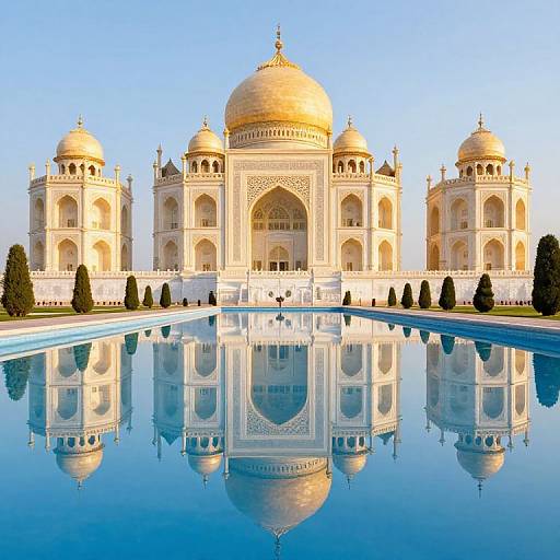 3D Symmetrical Palace with Dual Lighting