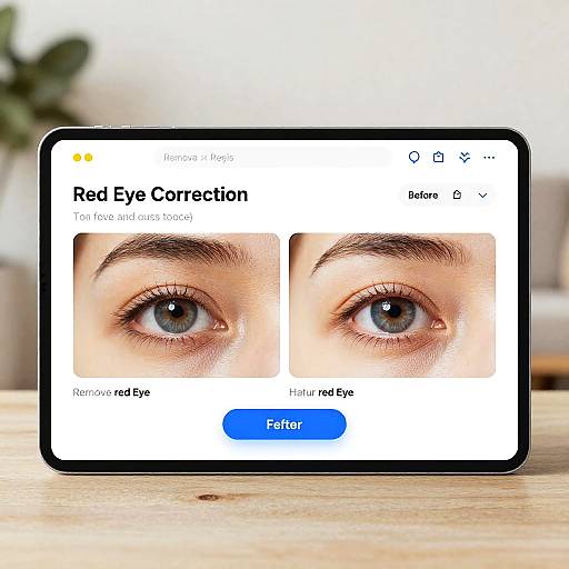 Free Online Red-Eye Correction Tool