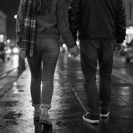 Romantic Nighttime Reflection Photography