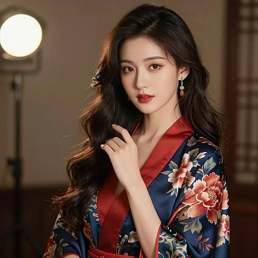 Elegant Portrait of a Young Woman