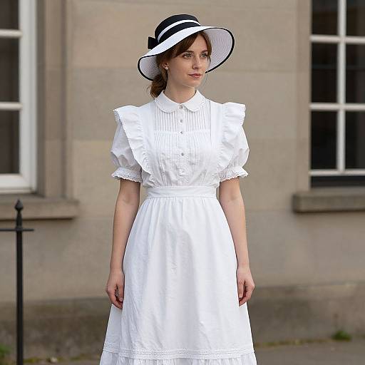 Victorian Housemaid Costume Woman