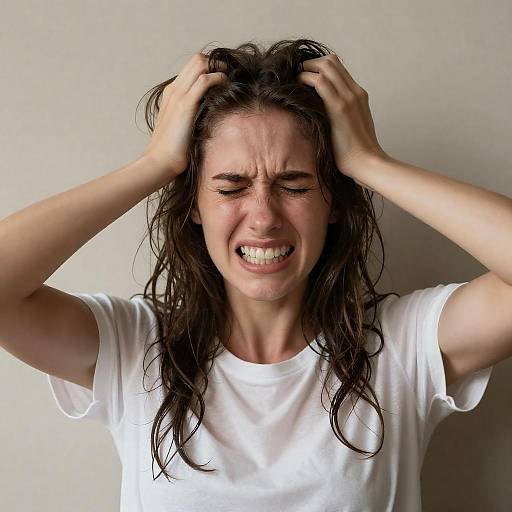 Powerful Portrait of Distress and Anguish