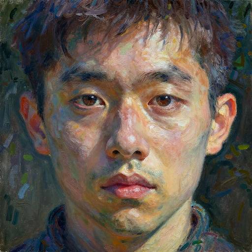 Epic Colossal Scale Monet-Inspired Portrait