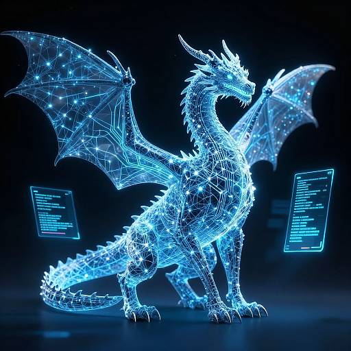 AI Neural Network Dragon