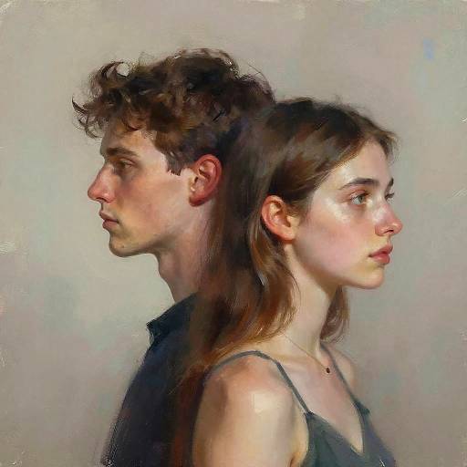 Surreal Dual Identity Portrait