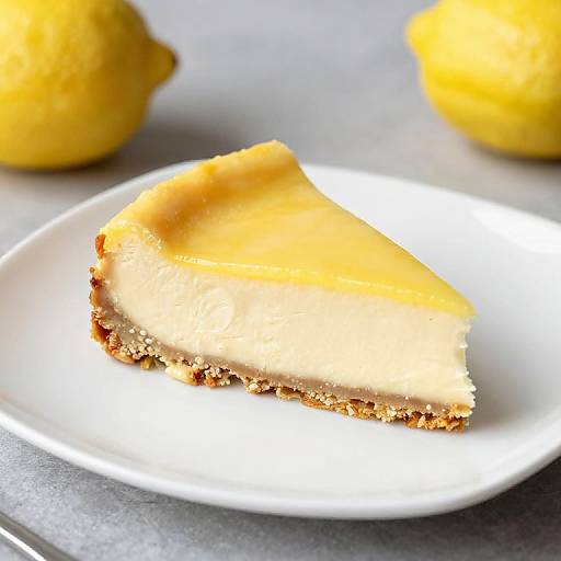 Luscious Lemon Cheesecake Slice
