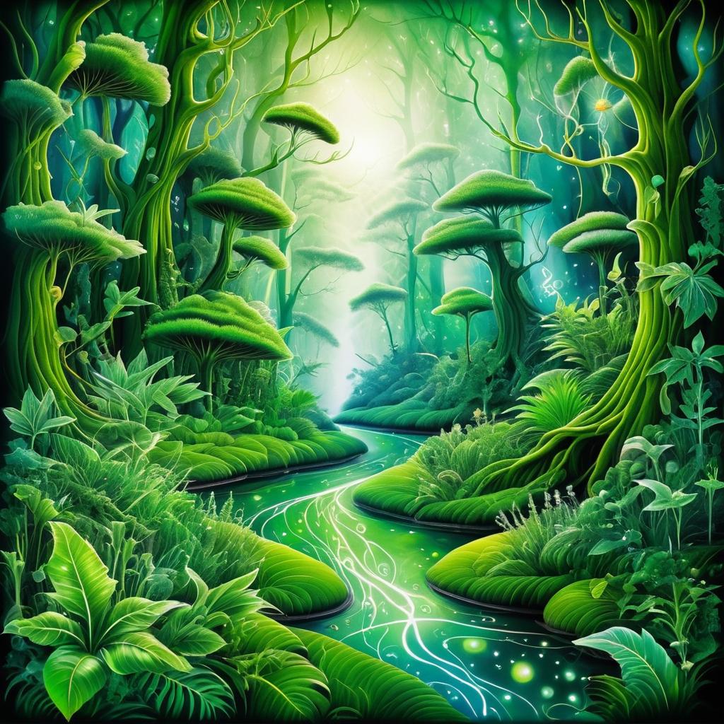 Wizards and Botanical Spirits in Enchanted Forest