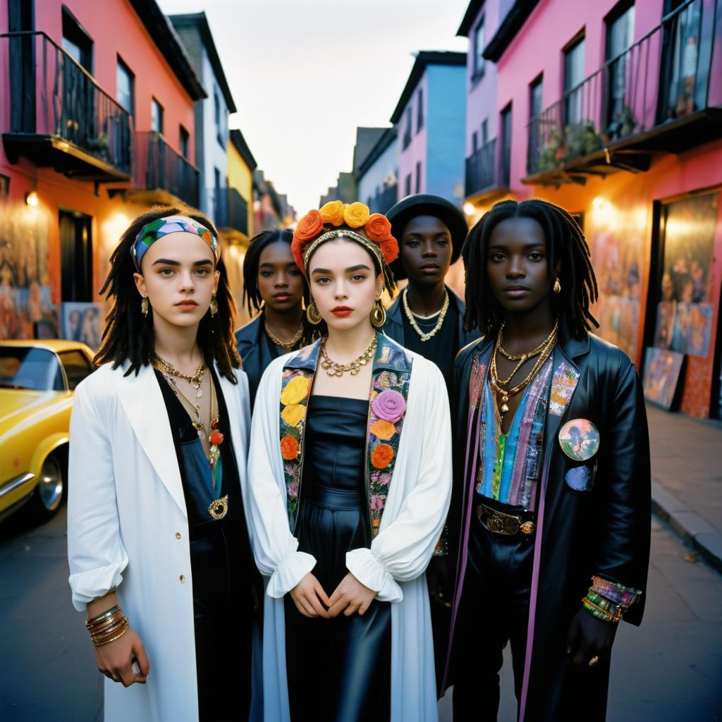 Feminist Street Fashion Portraits with Flair