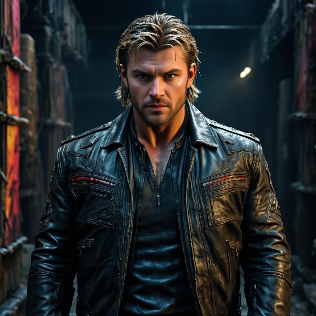 Chris Hemsworth as a Zombie Madman