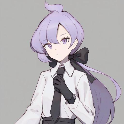 Illustration of Anabel (pokemon), pokemon in the style of Shone
