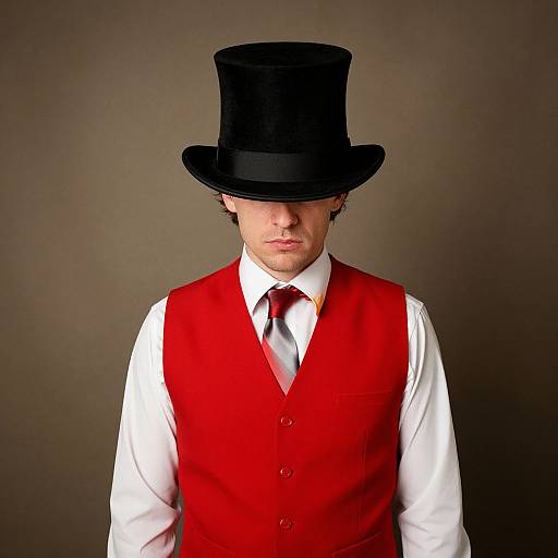 Vintage Halloween Man in Costume