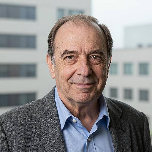 Portrait of a Smiling Older Man