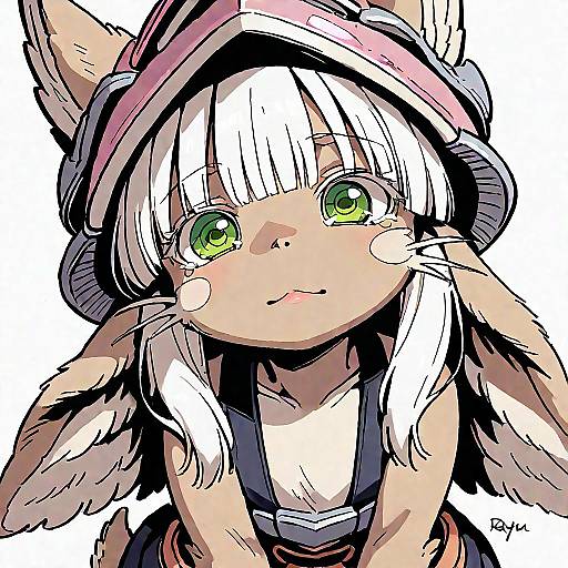 Nanachi Furry White-Haired Abyss Explorer
