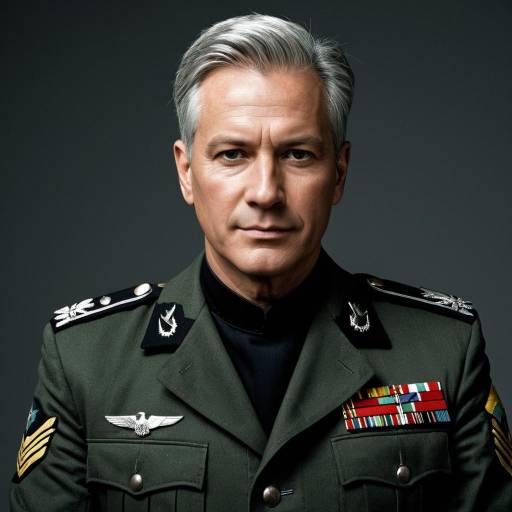 Military Style Portrait of Leichmann Costume