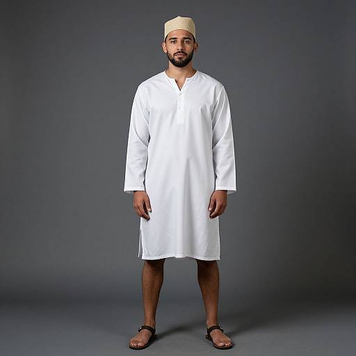 Native Style Male Costume Portrait