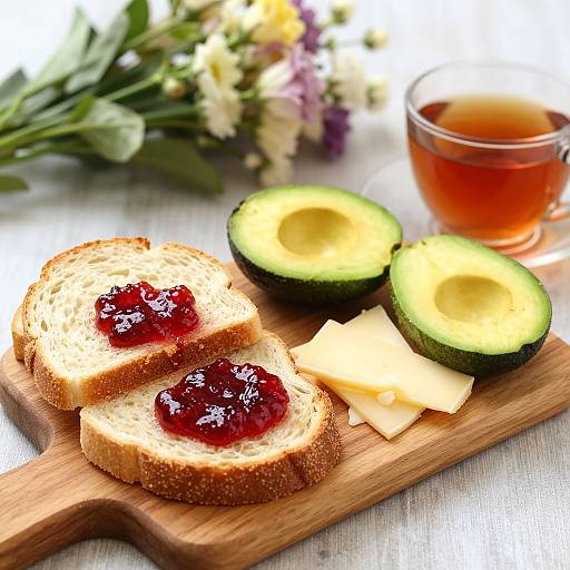 Chilean Breakfast Artistic Arrangement