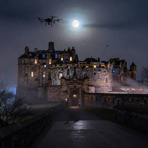 Victorian Etching meets Spectral Fog