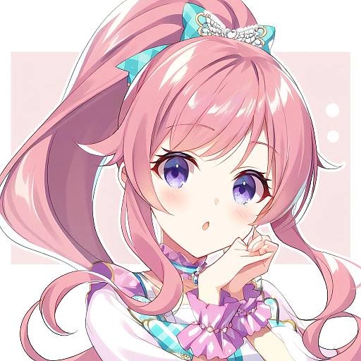 Illustration of Momoyama mirai, pretty series in the style of Aria (koiiroharemoyou)