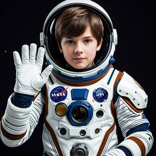 Realistic Space-Themed Costume for Boys