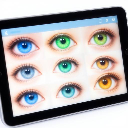 Futuristic Eye Color Filter App