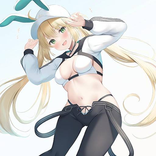Illustration of Artoria caster (swimsuit) (fate), fate (series) in the style of Tomoo (tomo)
