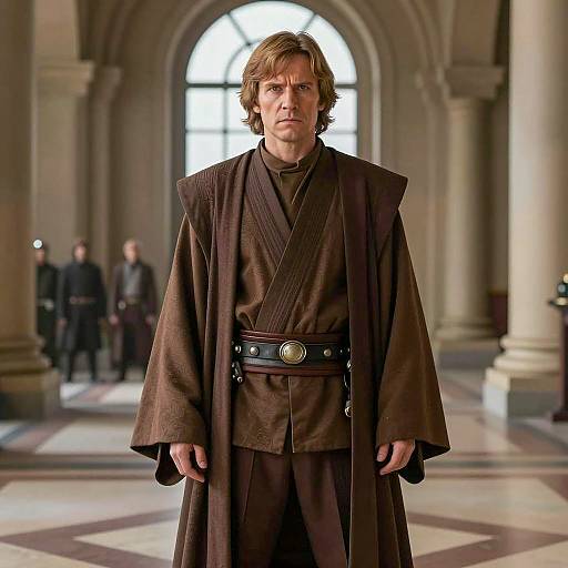 Luke Skywalker Last Jedi Costume Illustration