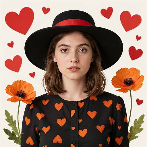 Artistic Portrait of Lucy Campbell