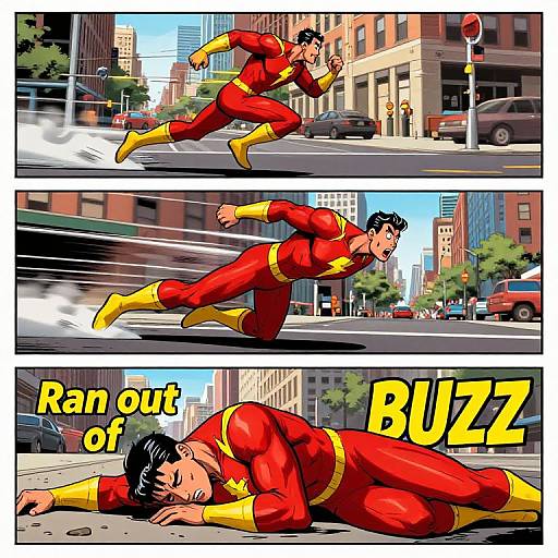 The Flash Comic: Speedy Mishap