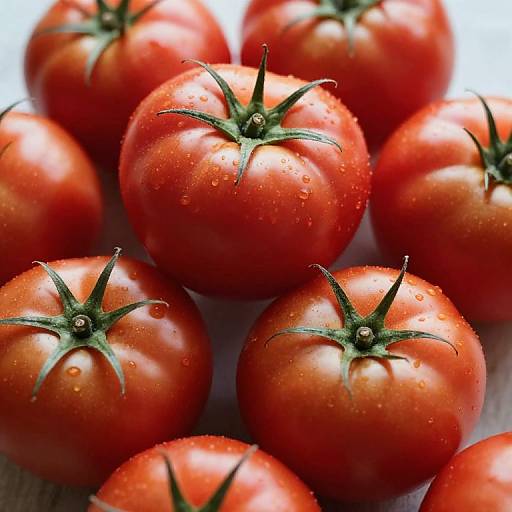 Vibrant Large Red Tomatoes
