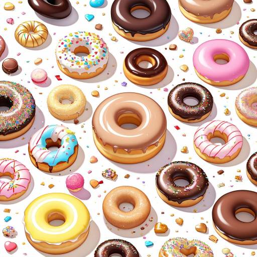 Delicious Close-Up of Pastry Treats Delicious Close-Up of Pastry Treats
