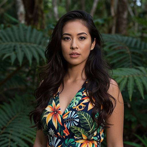 Portrait of Japanese-Brazilian Woman