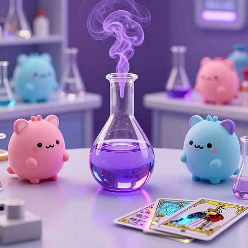 Kawaii Fortune-Teller Science Lab