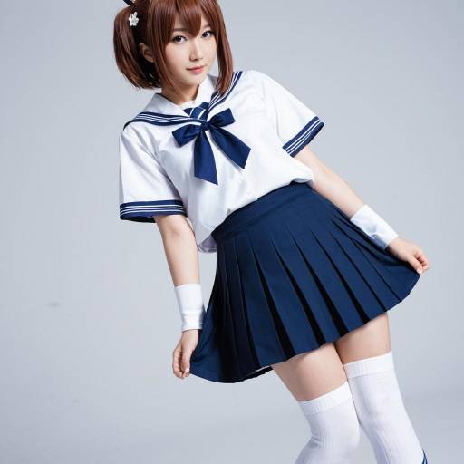Misaka Mikoto Cosplay Schoolgirl Outfit