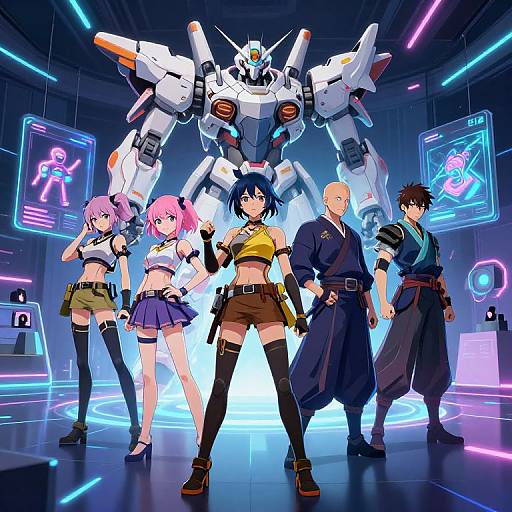 Fantasy Anime Genre Crossover Gallery