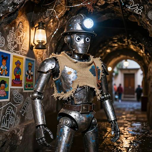 Steely Guanajuato Silver Mining Automaton