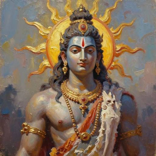 Ultra Realistic Fleece Surya Portrait