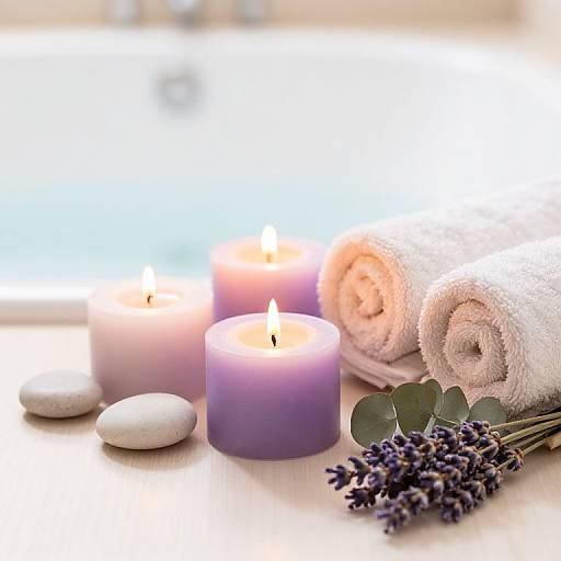 Tranquil Aromatic Spa Scene