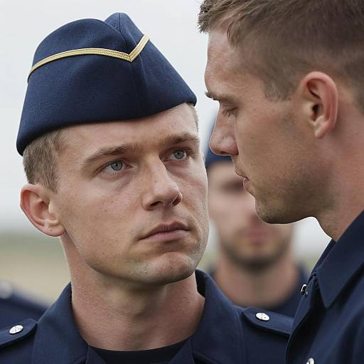 Intimate Portrait of Two Men Together