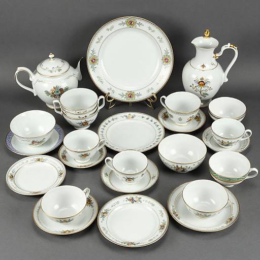 Lowestoft Style Porcelain Collection