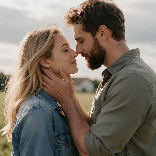 Intimate Embrace Under Soft Light