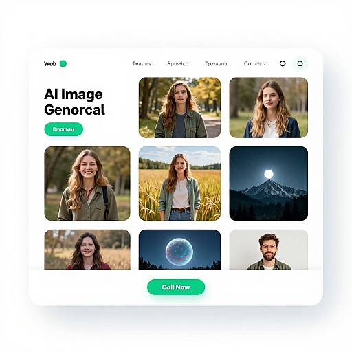Photograph of a webpage displaying a 