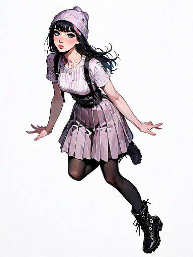 Casual Streetwear Lookbook of a Woman