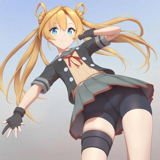 Illustration of Abukuma kai ni (kancolle), kantai collection in the style of Himitsu (hi mi tsu 2)
