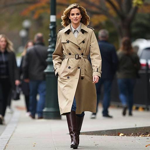 Elegant Autumn Portrait of Diana Prince