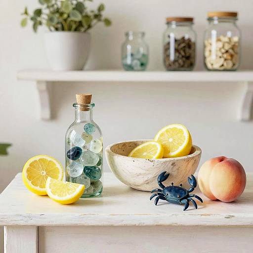 Coastal Cottage Still Life Sketch