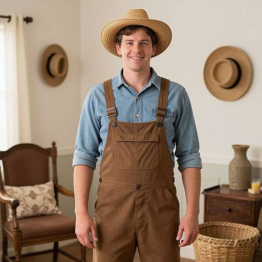 Farmer Dell Costume Portrait