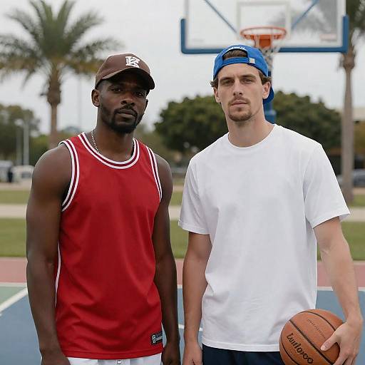 Dynamic Duo on the Basketball Court