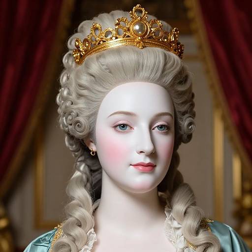 Aristocratic Beauty in Grand Palace