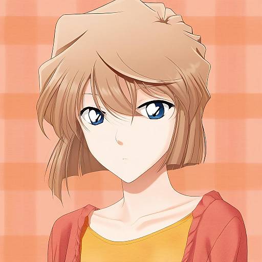 Illustration of Haibara ai, meitantei conan in the style of Komori kei