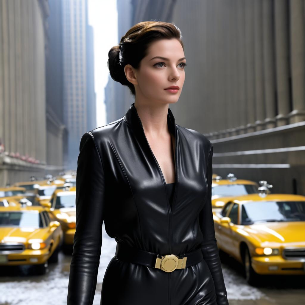 Anne Hathaway as Selina Kyle: Film Still